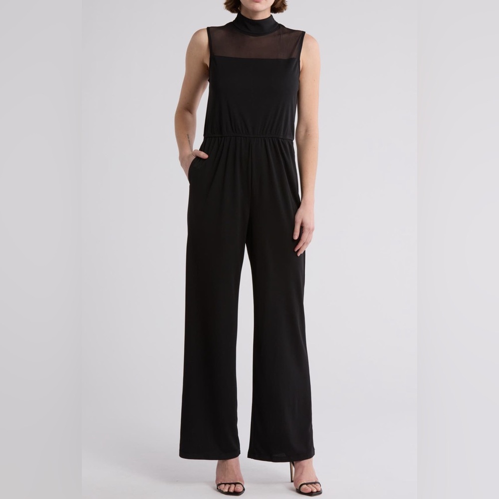 Steve Madden Black Wide-Leg Jumpsuit